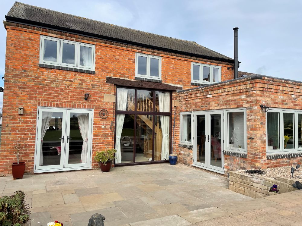 residence 9 windows with orangery and french doors